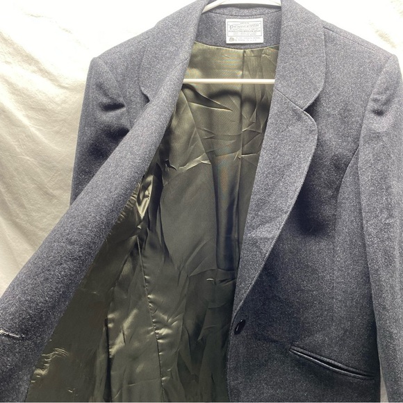 Vintage Pendleton Wool Blazer Structured Fit Jacket Dark Academia & Classic Core - Picture 10 of 10